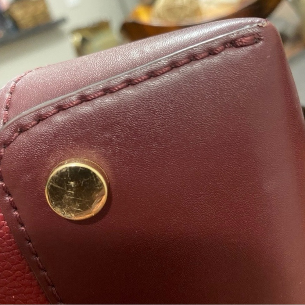 Michael Kors Mercer Gallery Satchel • Large • Reinforced Corners • Center Zip - Picture 15 of 16